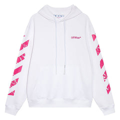 Moon Image Arrow Hoodie