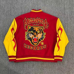 Records Werewolf Letterman Jacket