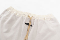 Multi-thread flocking letter 7 printing Shorts