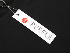 PURPLE Clean Jersey Logo T-Shirt