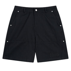 Embroidered Letters Logo Shorts