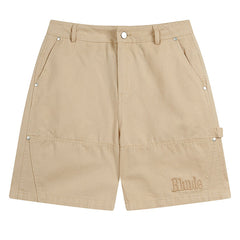 Embroidered Letters Logo Shorts
