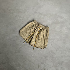 logo-print drawstring swim Shorts