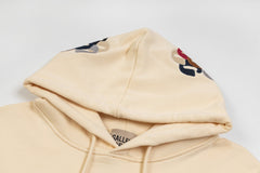 Embroidery letters logo splash ink printing Hoodies
