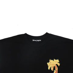 Burning Palm Over T-Shirt