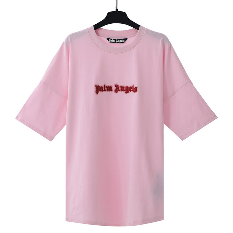 Drop-Shoulder Cotton T-Shirt