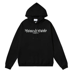 Letter Logo Printed Hoodie