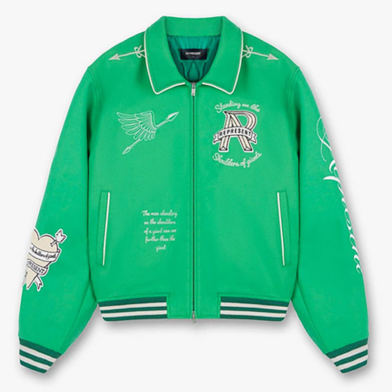 CHERUB WOOL VARSITY JACKET