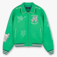 CHERUB WOOL VARSITY JACKET