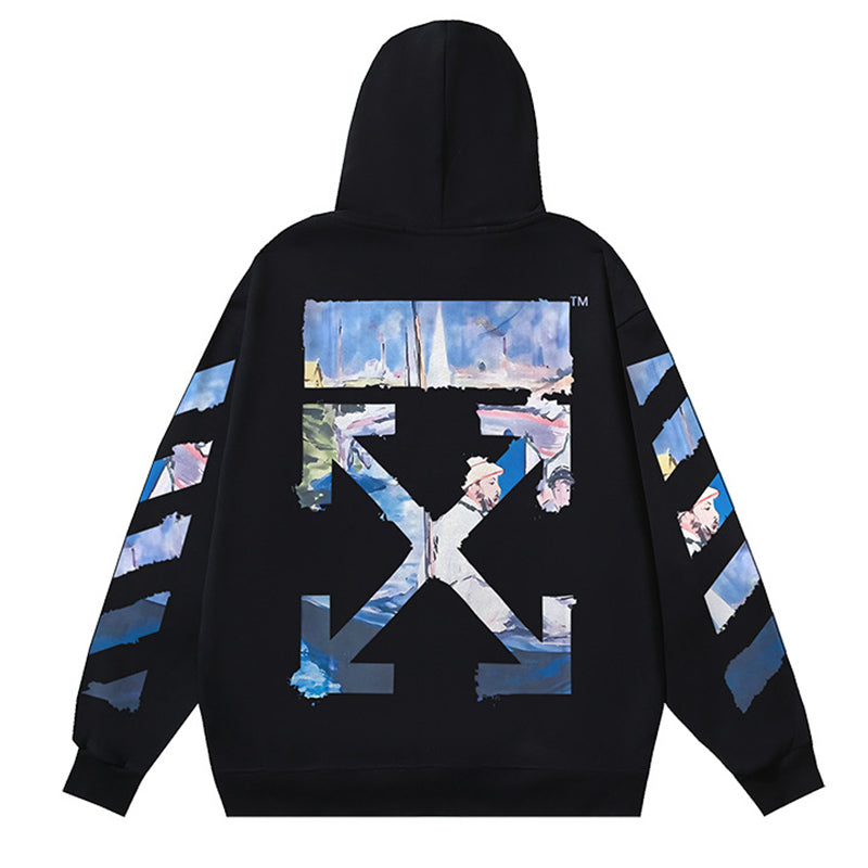 Logo Drawstring Hoodie