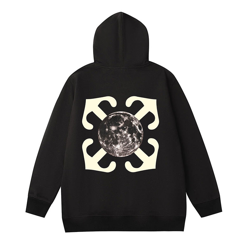 Moon Arrow Skate Short Hoodie