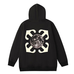 Moon Arrow Skate Short Hoodie