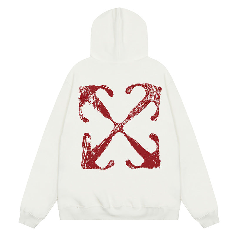 Men's Scratch Arrow Popover Hoodies
