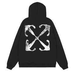 Men's Scratch Arrow Popover Hoodies