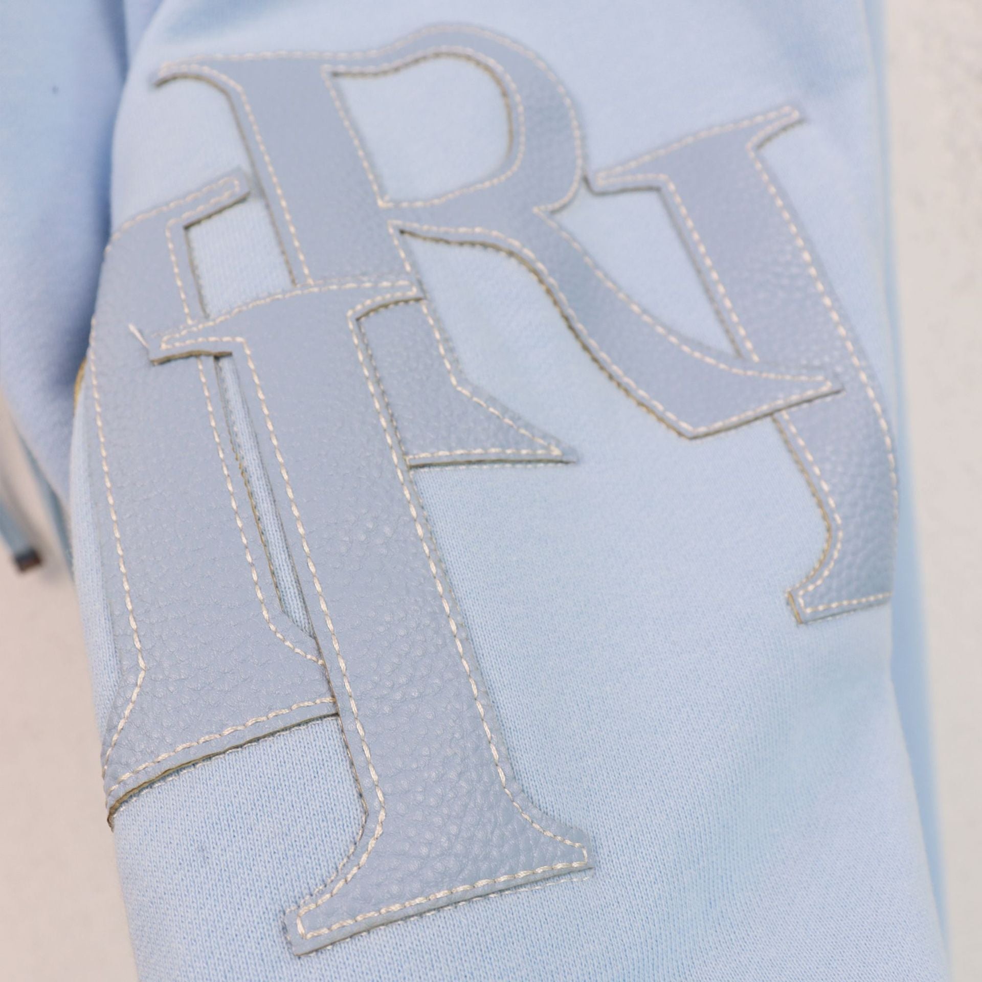 AMIRI Leather Logo Cotton-Jersey Pant