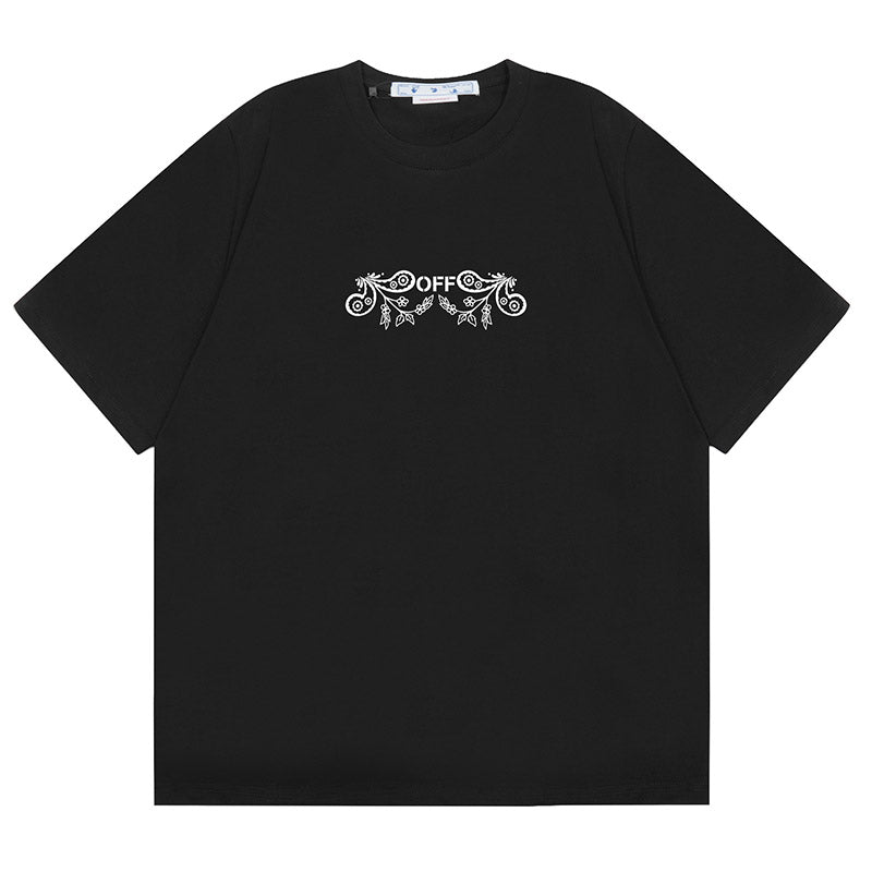Cashew Flower Arrow Pattern T-Shirts