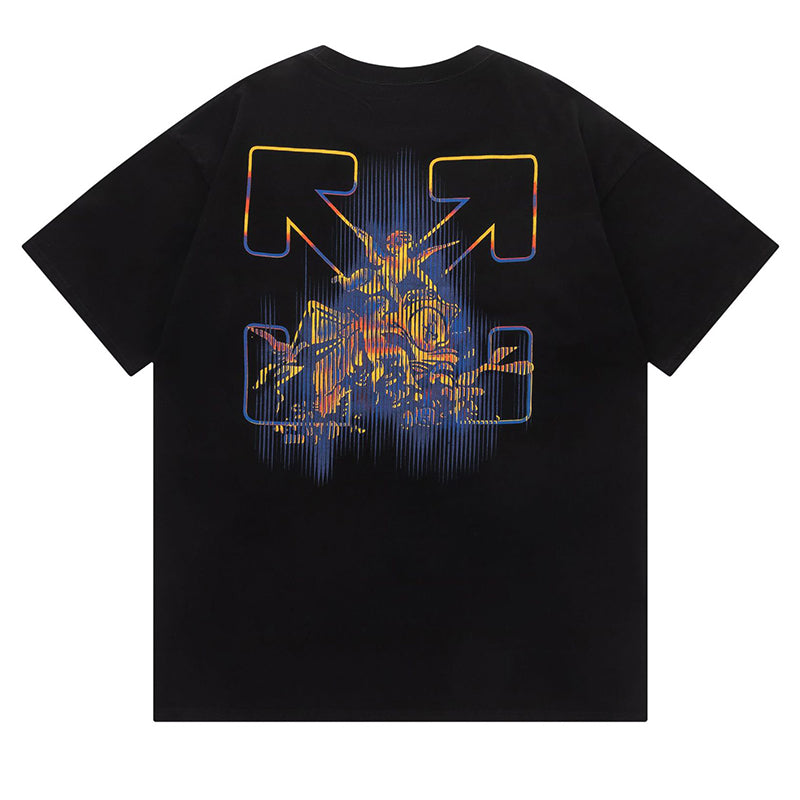 Cotton Cherub Print T-Shirts