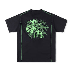Contrast Stitch Slub Tee