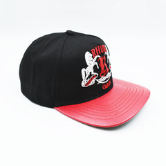 TRUCKER CAP Red Black