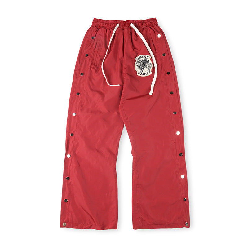 Nylon Hooded Track  Pants