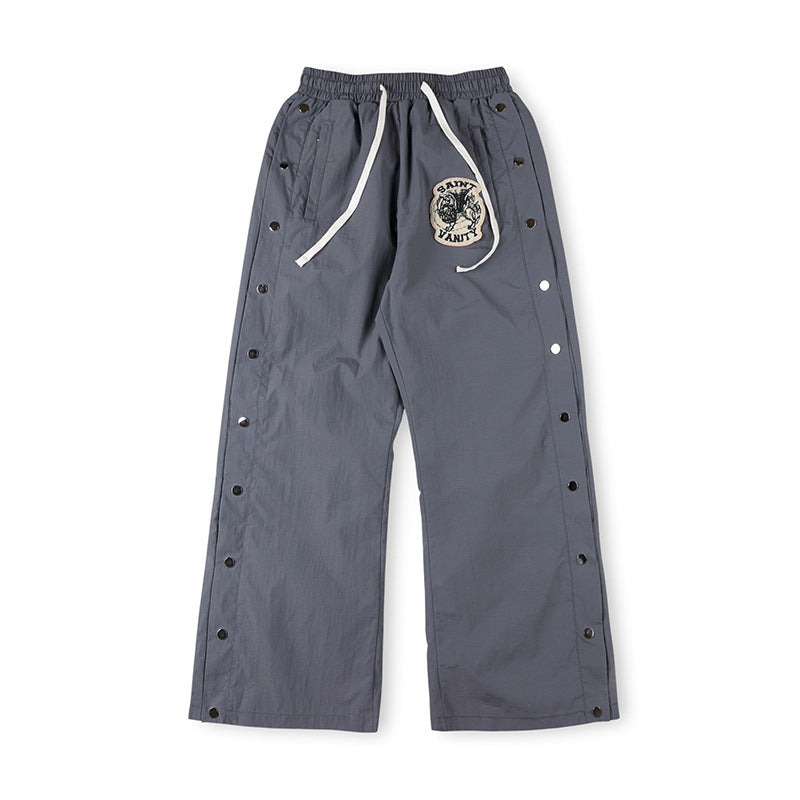 Nylon Hooded Track  Pants