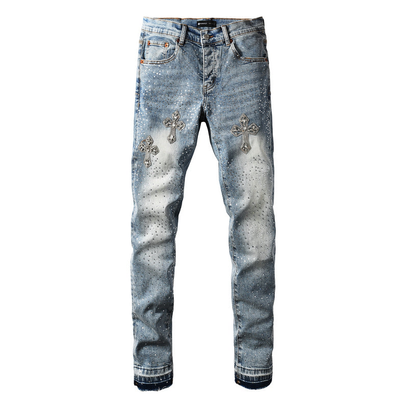 Crystal Diamond Jeans #9132