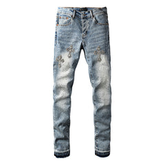 Crystal Diamond Jeans #9132