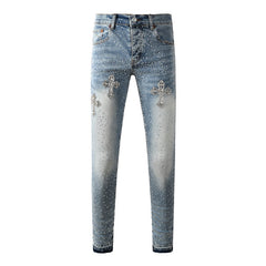 Crystal Diamond Jeans #9132