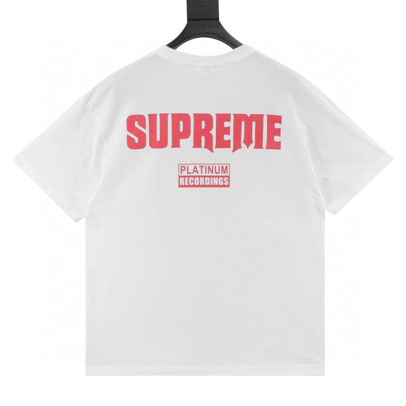 Stencil Embroidered S/S Tee