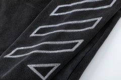 Arrow-Print Hoodie