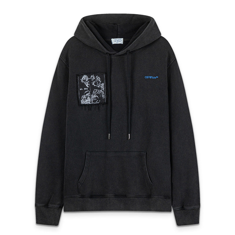 Graphic-Print Hoodie