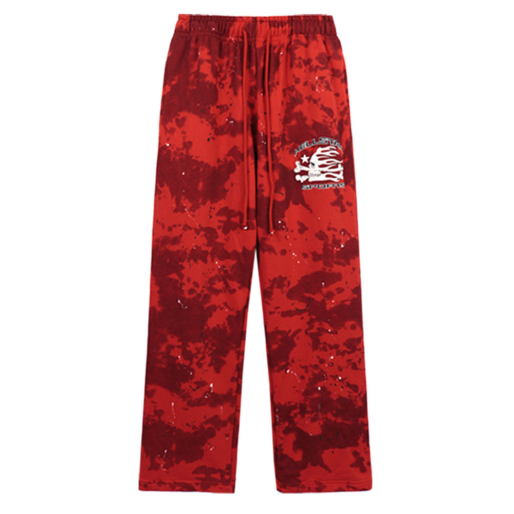 Sports Tie-Dye Skull pants