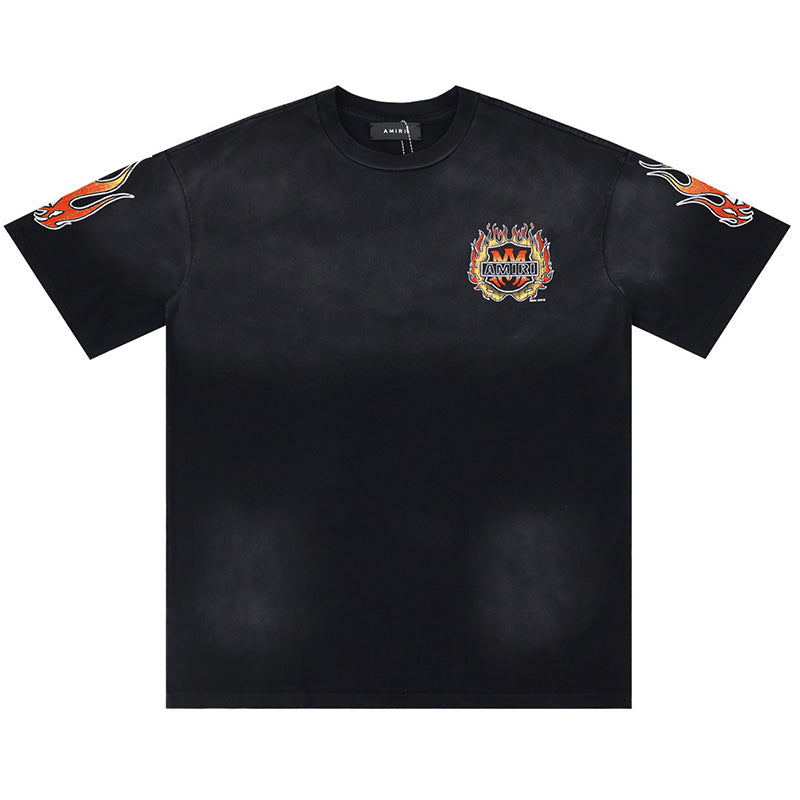 Flame-Graphic T-Shirt