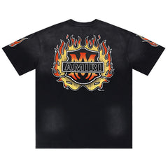 Flame-Graphic T-Shirt