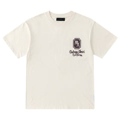 Hollywood lettering-print T-shirt
