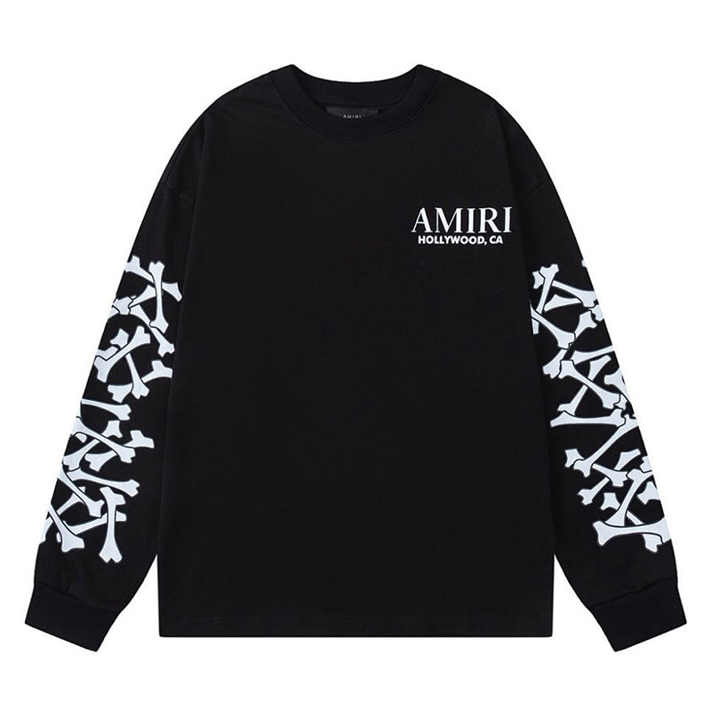 Bones Stacked T-shirt Long Sleeve Tee
