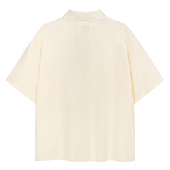 Boxy Cotton-Piqué Polo Shirt