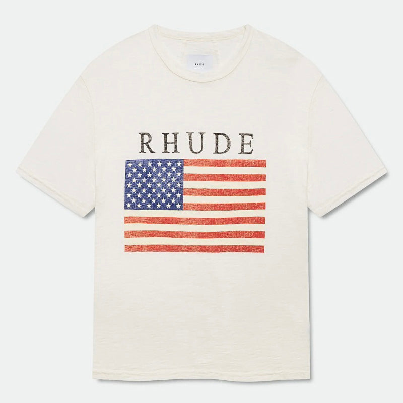 USA Flag Slub Tee