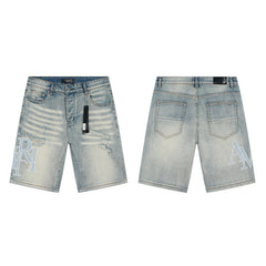 Denim Shorts #MR-AM609
