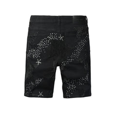 PURPLE Denim Shorts #5117