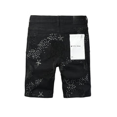 PURPLE Denim Shorts #5117