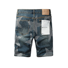 PURPLE Denim Shorts #5116