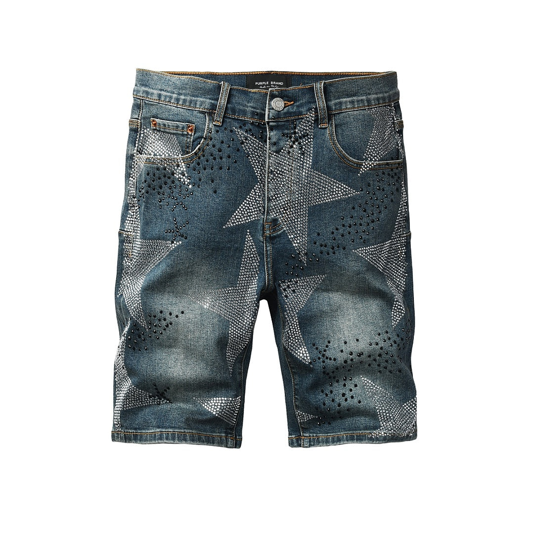 PURPLE Denim Shorts #5116