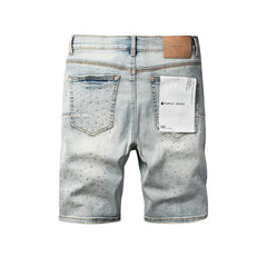 PURPLE Denim Shorts #5113