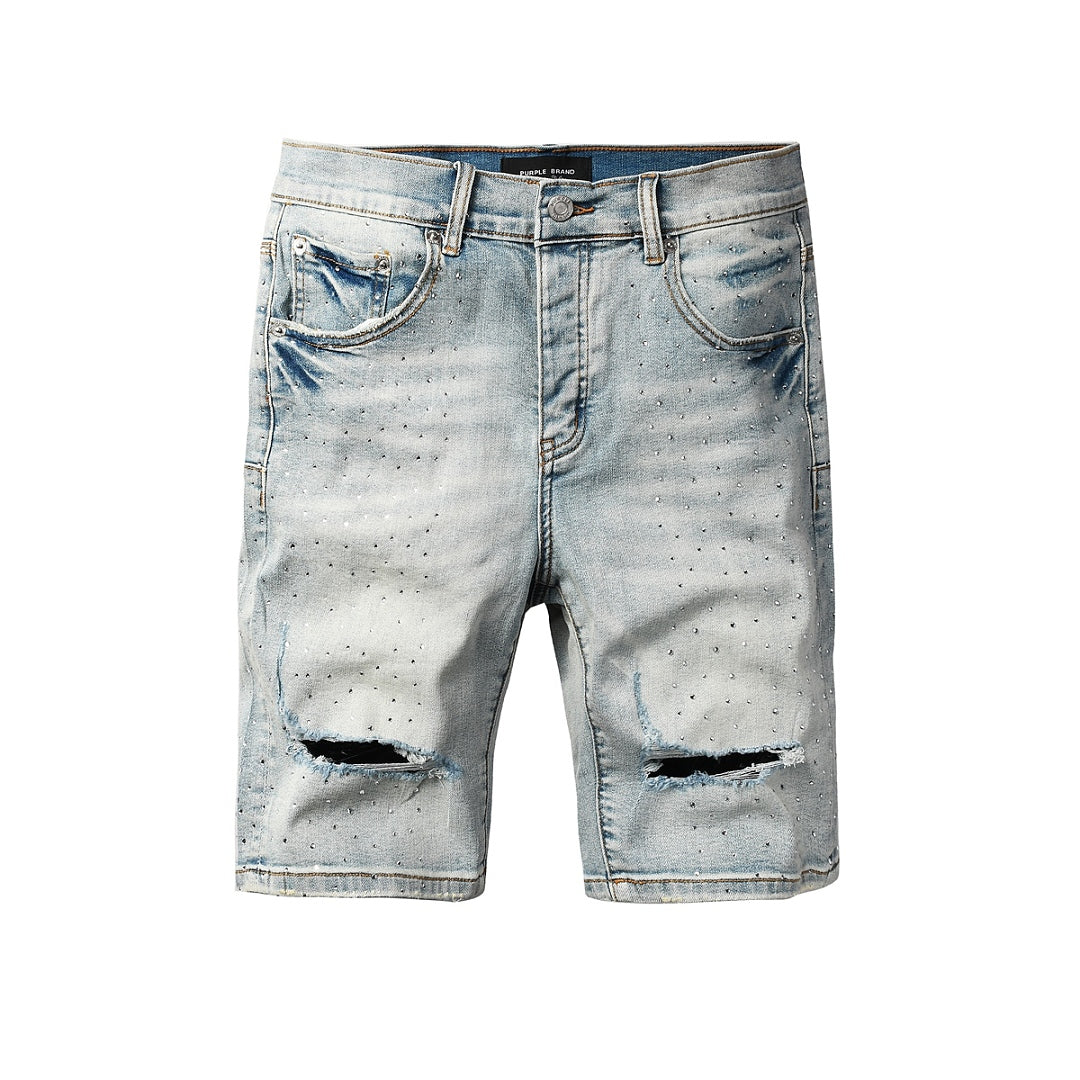 PURPLE Denim Shorts #5113