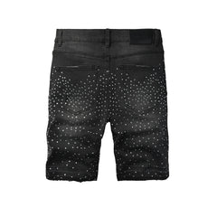 PURPLE Denim Shorts #5111