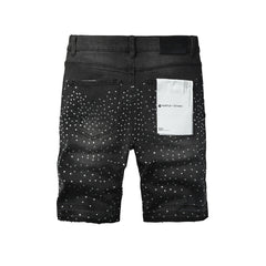 PURPLE Denim Shorts #5111