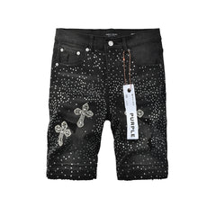 PURPLE Denim Shorts #5111