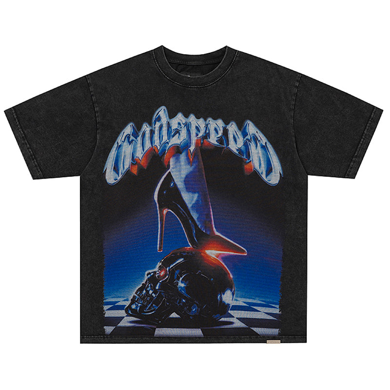 Godspeed Graphic-Print Boxy-Fit T-Shirt