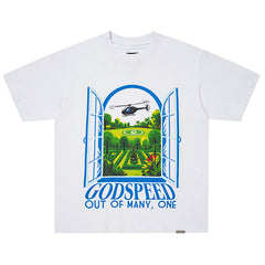 Godspeed  Graphic-Print T-Shirts